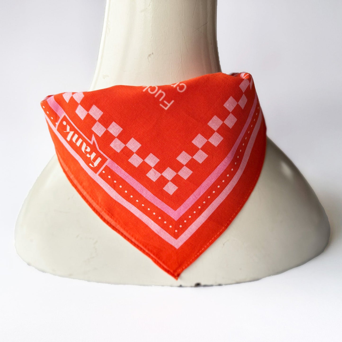 Fuck Menopause Bandana 75gsm | Irreverent Menopause Gift | frank.